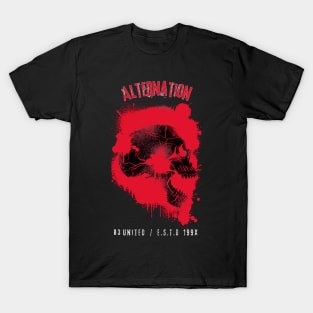 Alternation - Skull Sideface T-Shirt